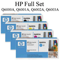 Genuine, HP Colour LaserJet 1600, 2600N, 2605N FULL SET-0
