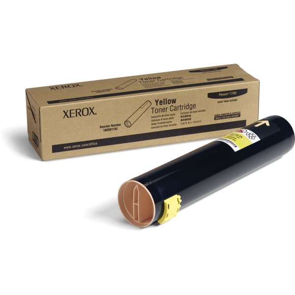 Genuine 106R01162 Xerox Yellow Toner Cartridge-3525