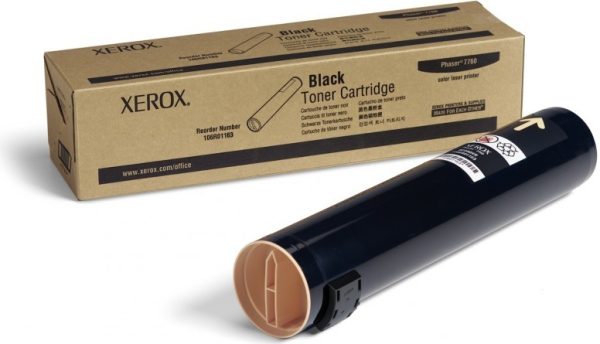 Genuine 106R01163 Xerox Black Toner Cartridge-0