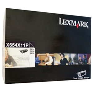 Genuine X654X11P Lexmark Black Toner Cartridge-0