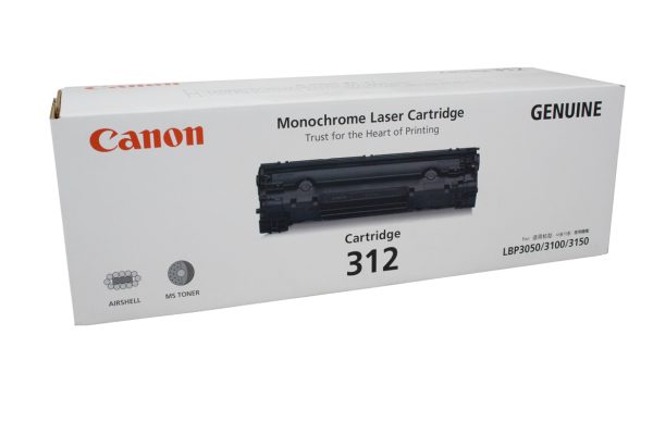 Genuine Canon Cart312 Black Toner Cartridge-0