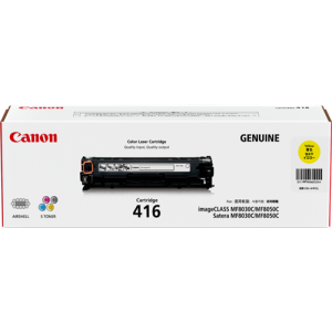 Genuine Canon Cart416Y Yellow Toner Cartridge-0