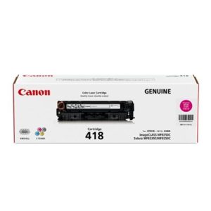 Genuine Canon Cart418M Magenta Toner Cartridge-0